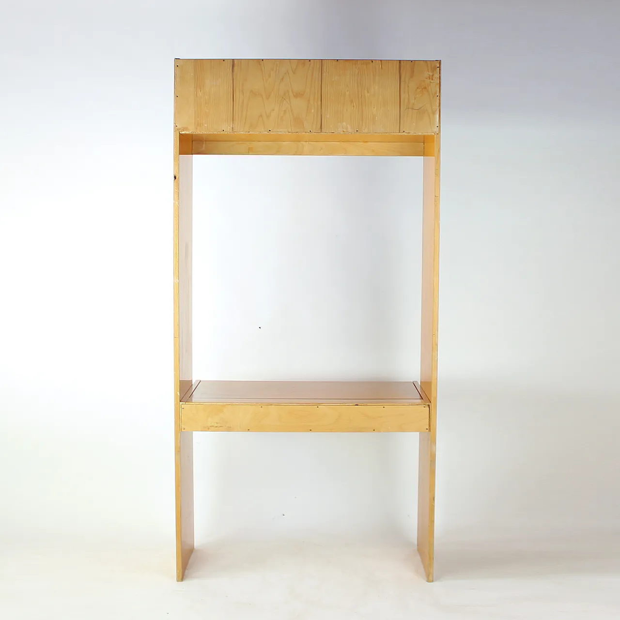 Architectural Dressing Table With Hidden Compartment, 60s 10