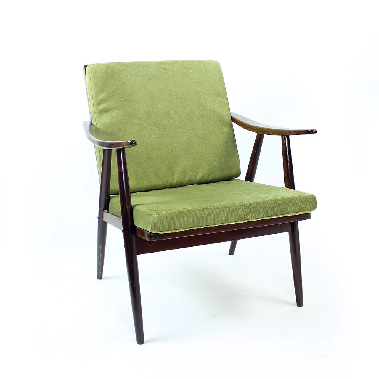 Boomerang Armchair From Ton, Czechoslovakia, 1960s 1