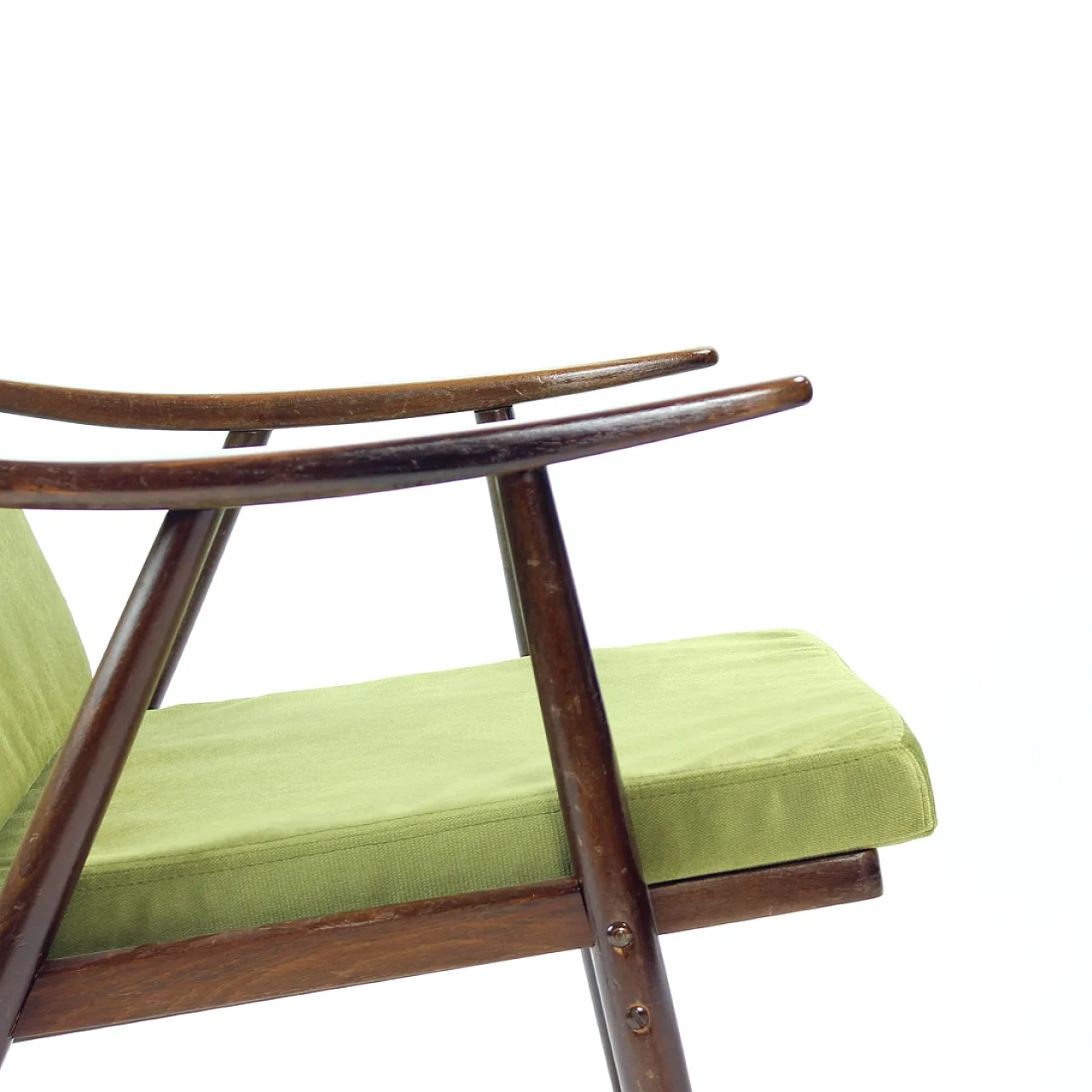 Boomerang Armchair From Ton, Czechoslovakia, 1960s 3