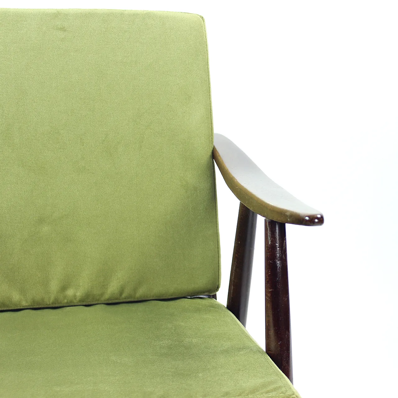 Boomerang Armchair From Ton, Czechoslovakia, 1960s 11