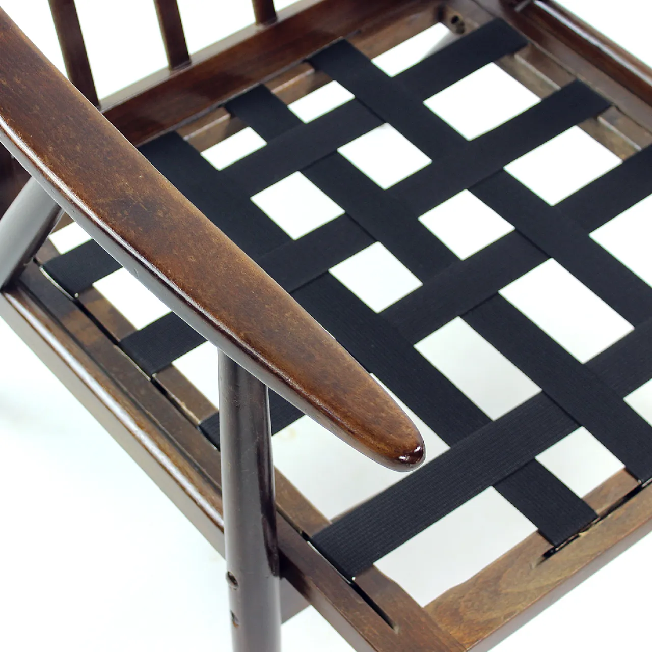 Boomerang Armchair From Ton, Czechoslovakia, 1960s 14