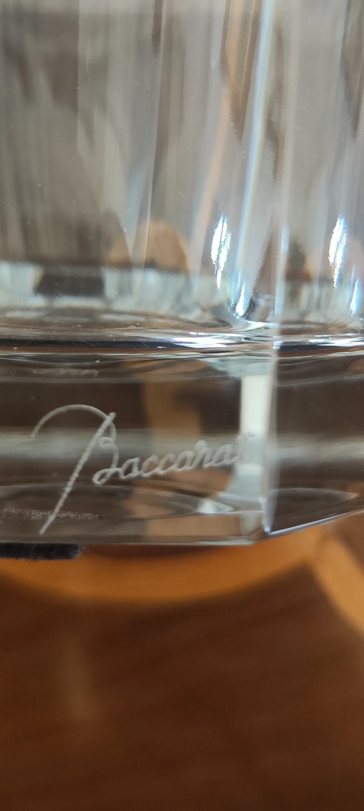 Bacarat crystal vase 6