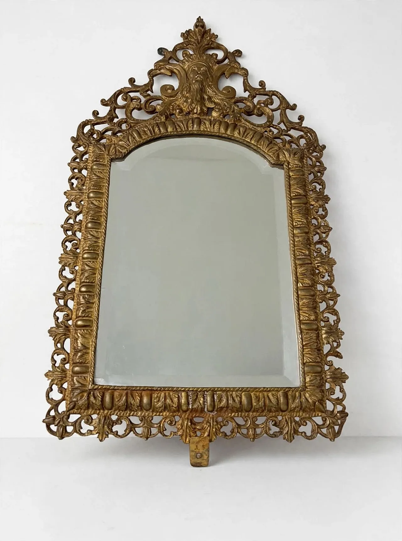 Specchio bronzo dorato, anni '40 2