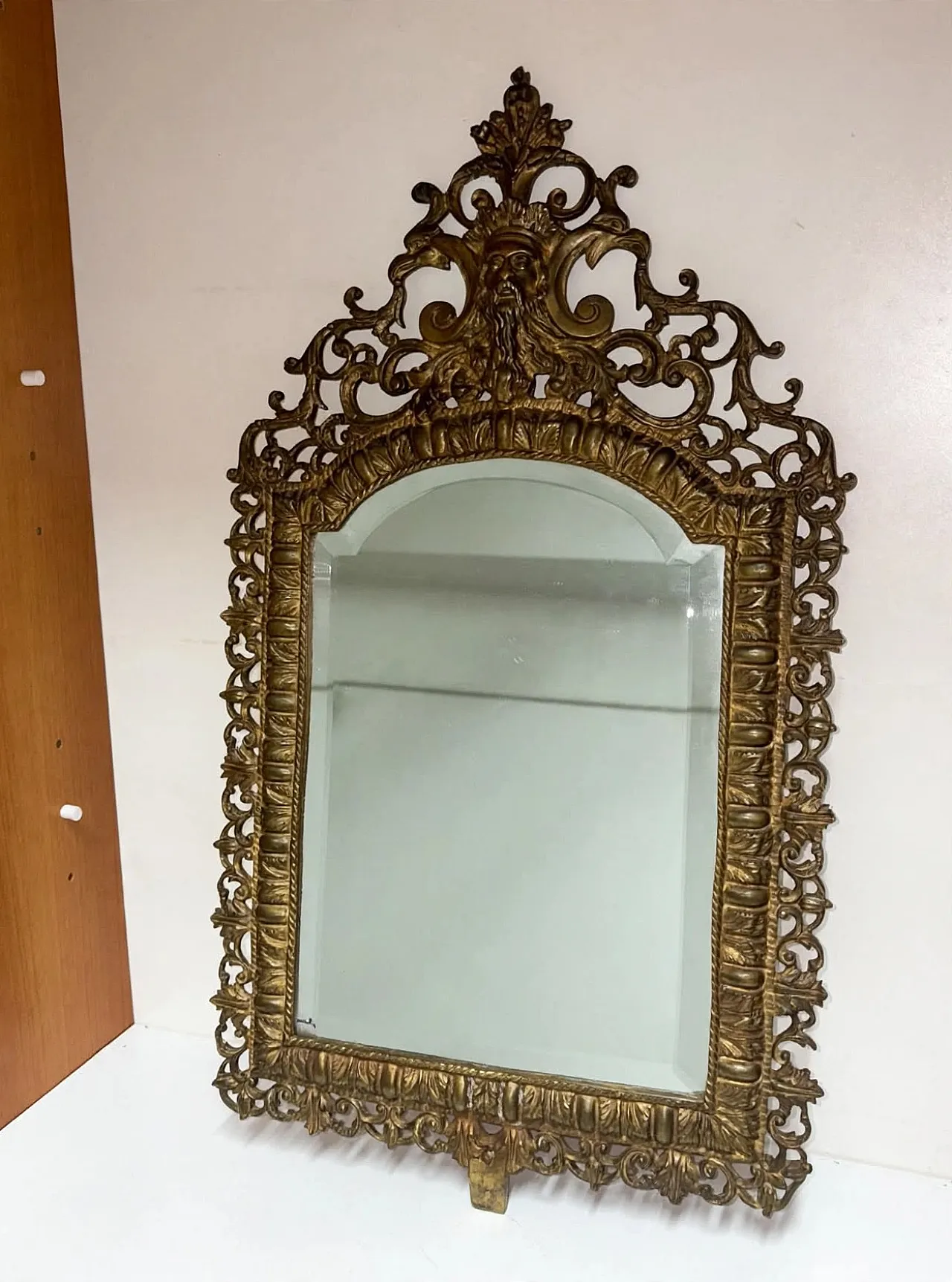 Specchio bronzo dorato, anni '40 6