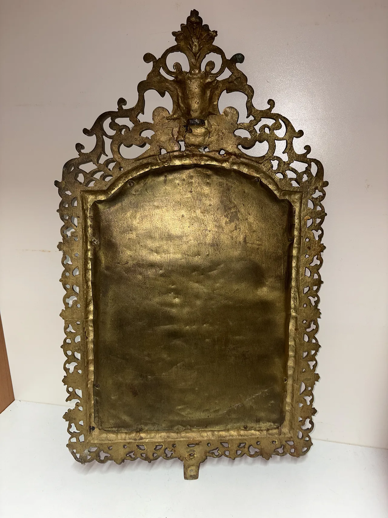 Specchio bronzo dorato, anni '40 7