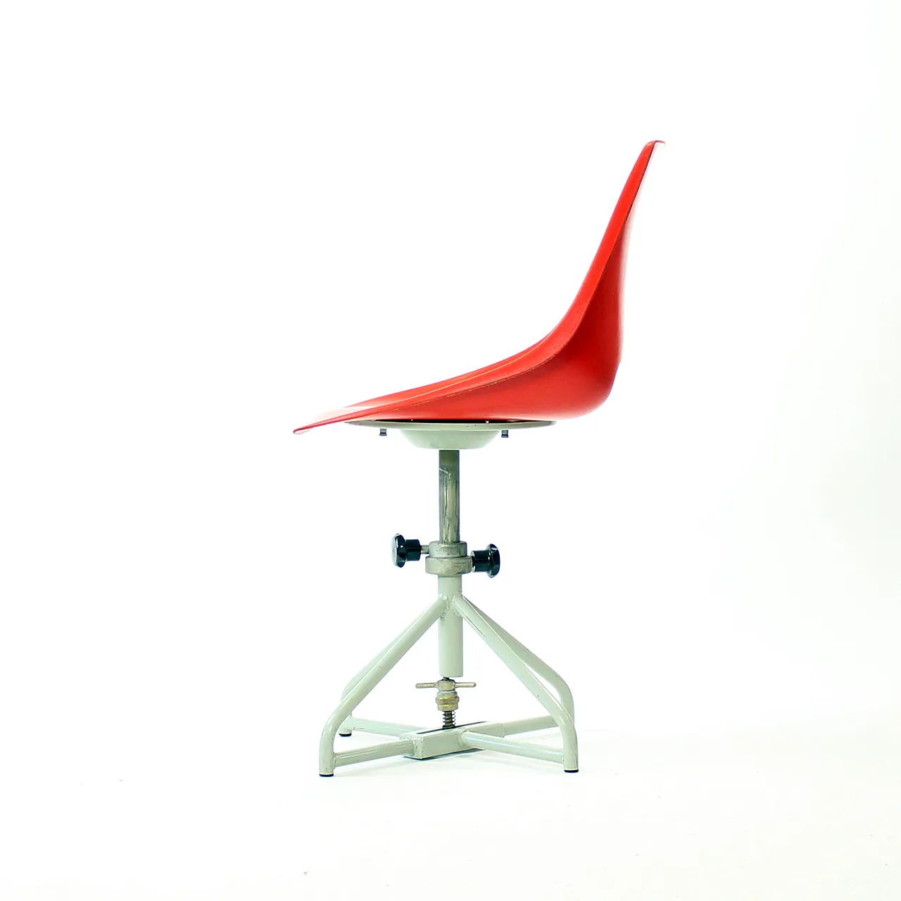 Red Chair By Miroslav Navratil For Vertex, 1960s 6