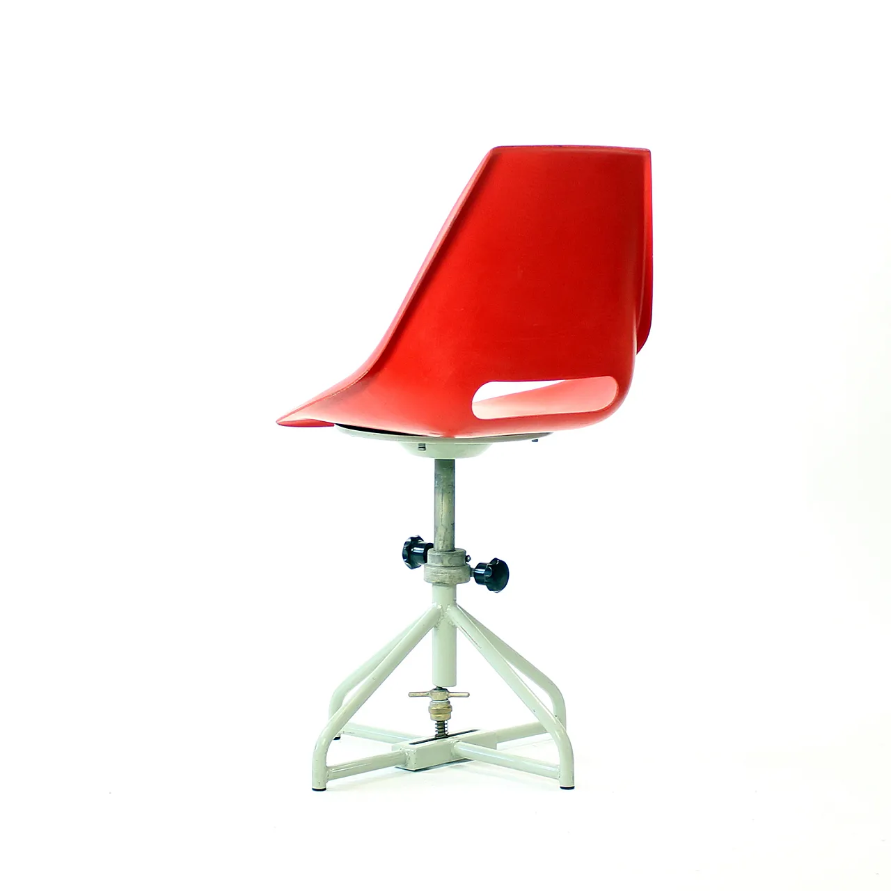 Red Chair By Miroslav Navratil For Vertex, 1960s 7