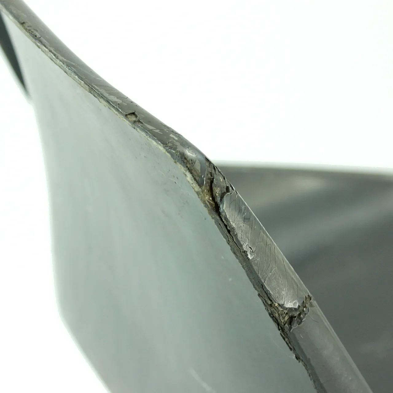 Sedie a sdraio in fibra di vetro grigia e metallo di Miroslav Navratil per Vertex, 1 5