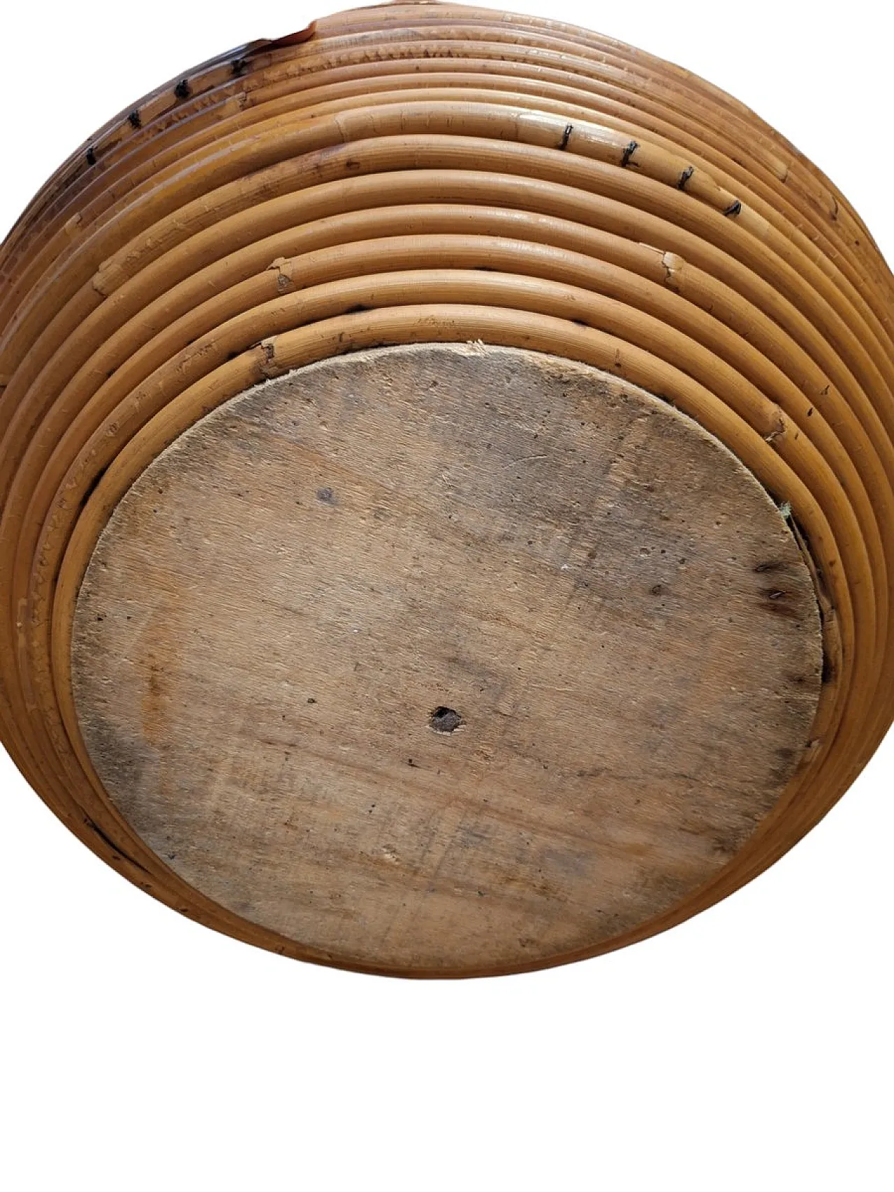 Wicker amphora vase from Vivai Del Sud, 1970s 7