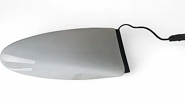 Table lamp in iron and milk glass from Mazzega Murano, 1960s
