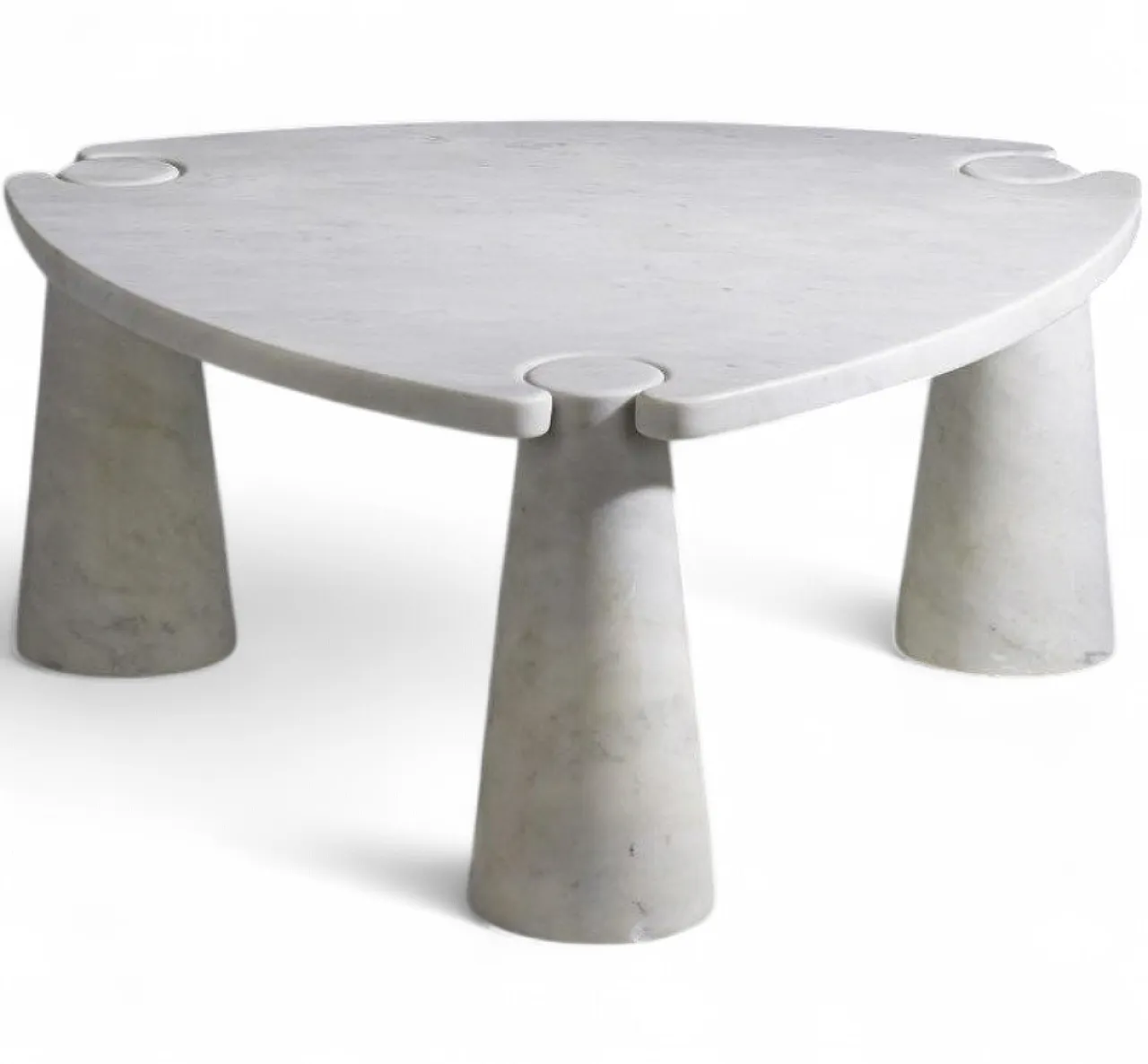 Carrara marble Eros table by Angelo Mangiarotti for Skipper, 1990s 5