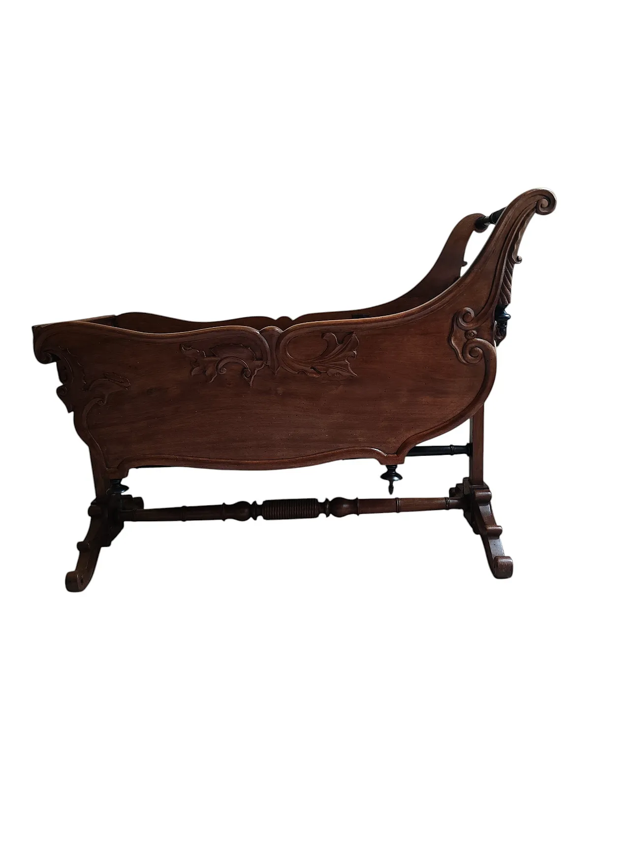 Culla antica in legno, primo '900 1