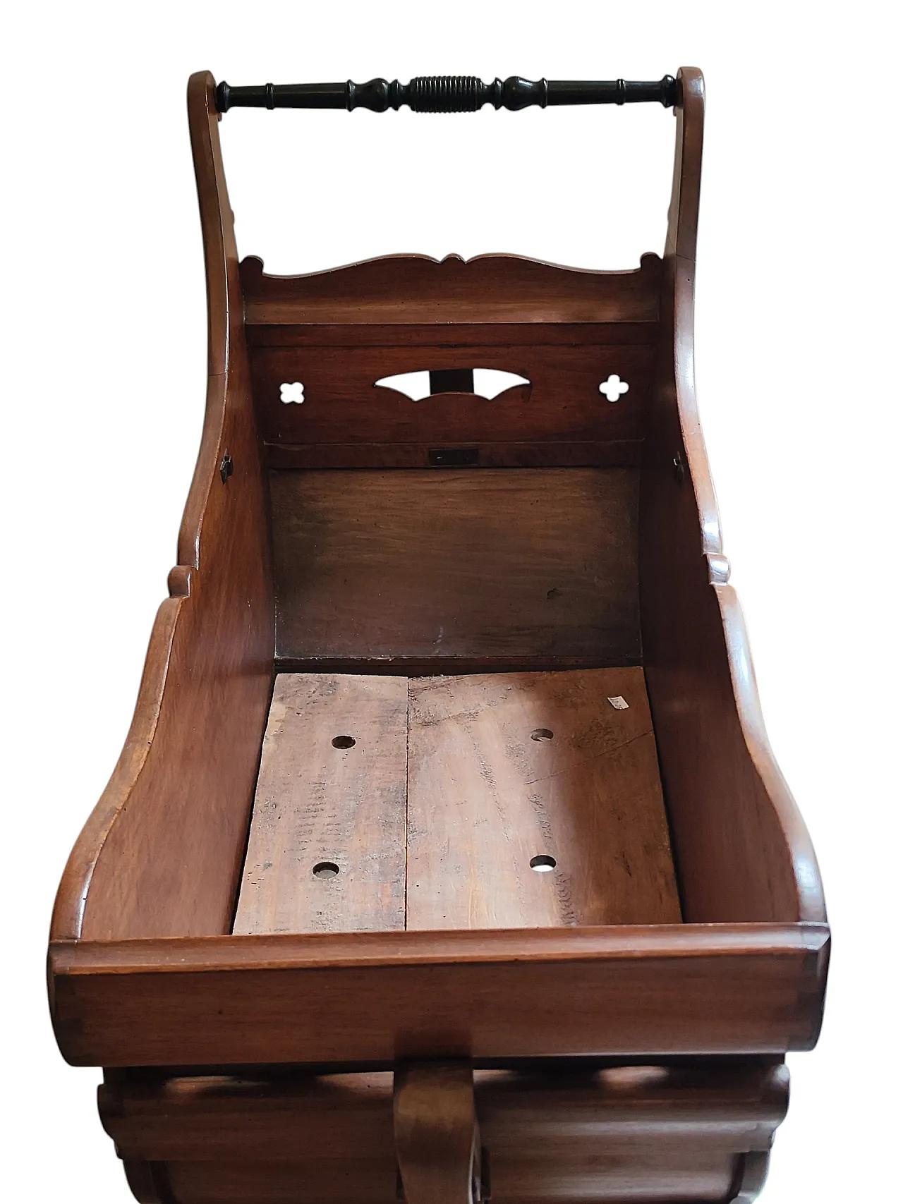 Culla antica in legno, primo '900 4