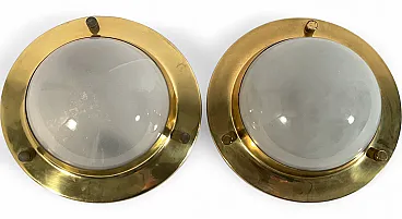 Pair of LSP6 Tommy lights by Luigi Caccia Dominioni for Azucena, 1950s
