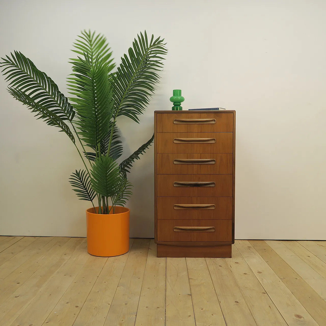 Tall Boy Fresco Chest of Drawers by Victor B. Wilkins for G-Plan, 1970 3