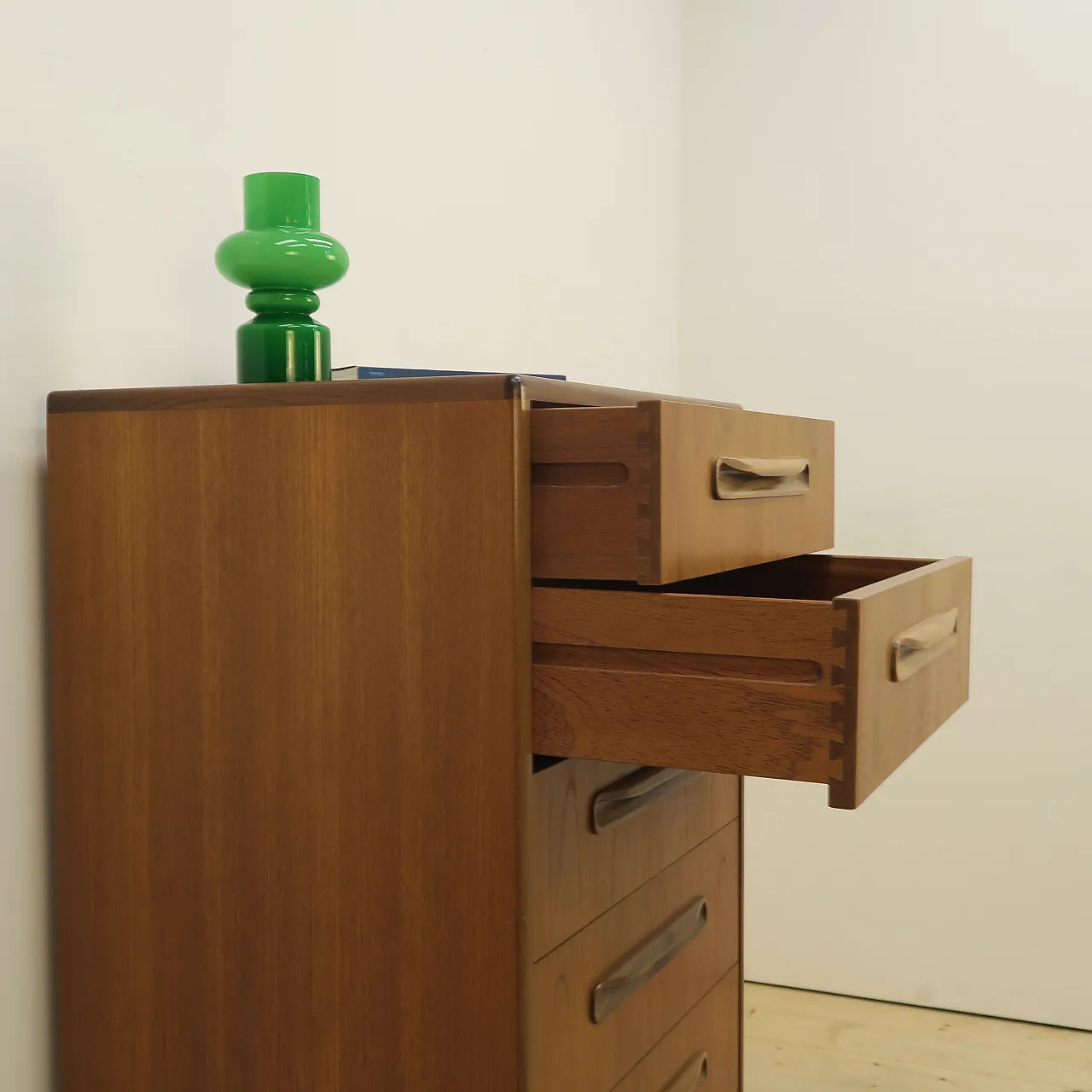 Tall Boy Fresco Chest of Drawers by Victor B. Wilkins for G-Plan, 1970 8