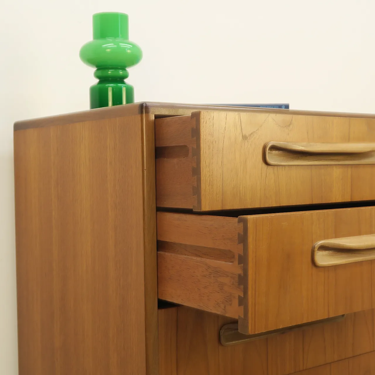 Tall Boy Fresco Chest of Drawers by Victor B. Wilkins for G-Plan, 1970 10