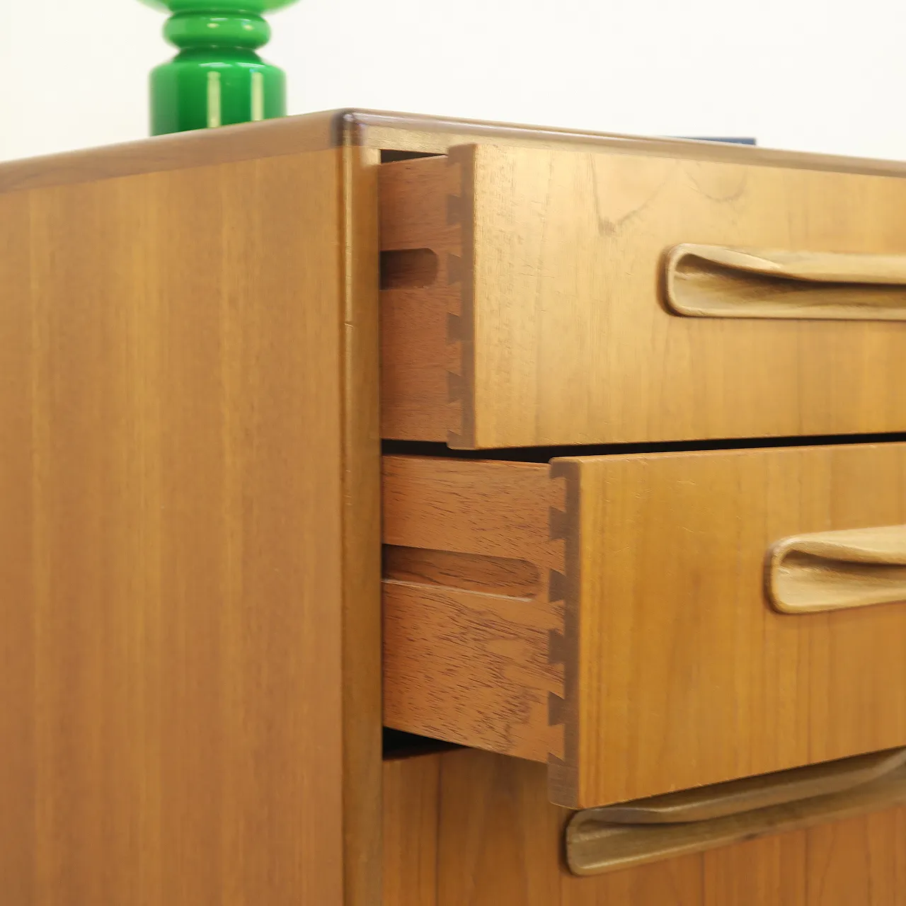 Tall Boy Fresco Chest of Drawers by Victor B. Wilkins for G-Plan, 1970 11