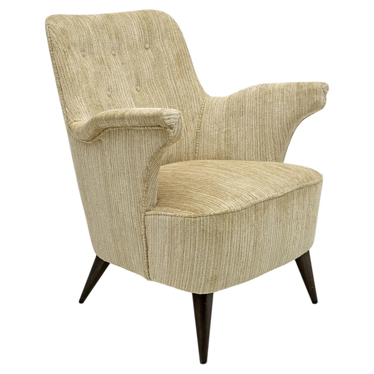 Pair of Nino Zoncada armchairs by Cassina, 1950s 1