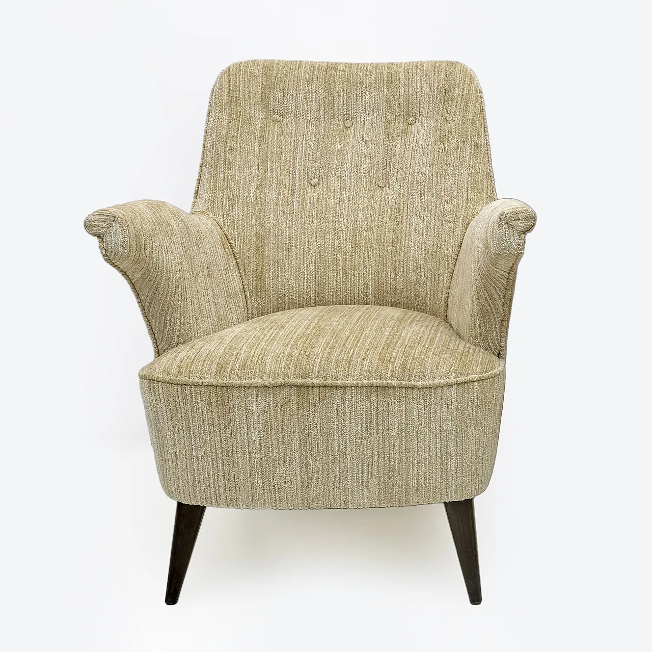 Pair of Nino Zoncada armchairs by Cassina, 1950s 2