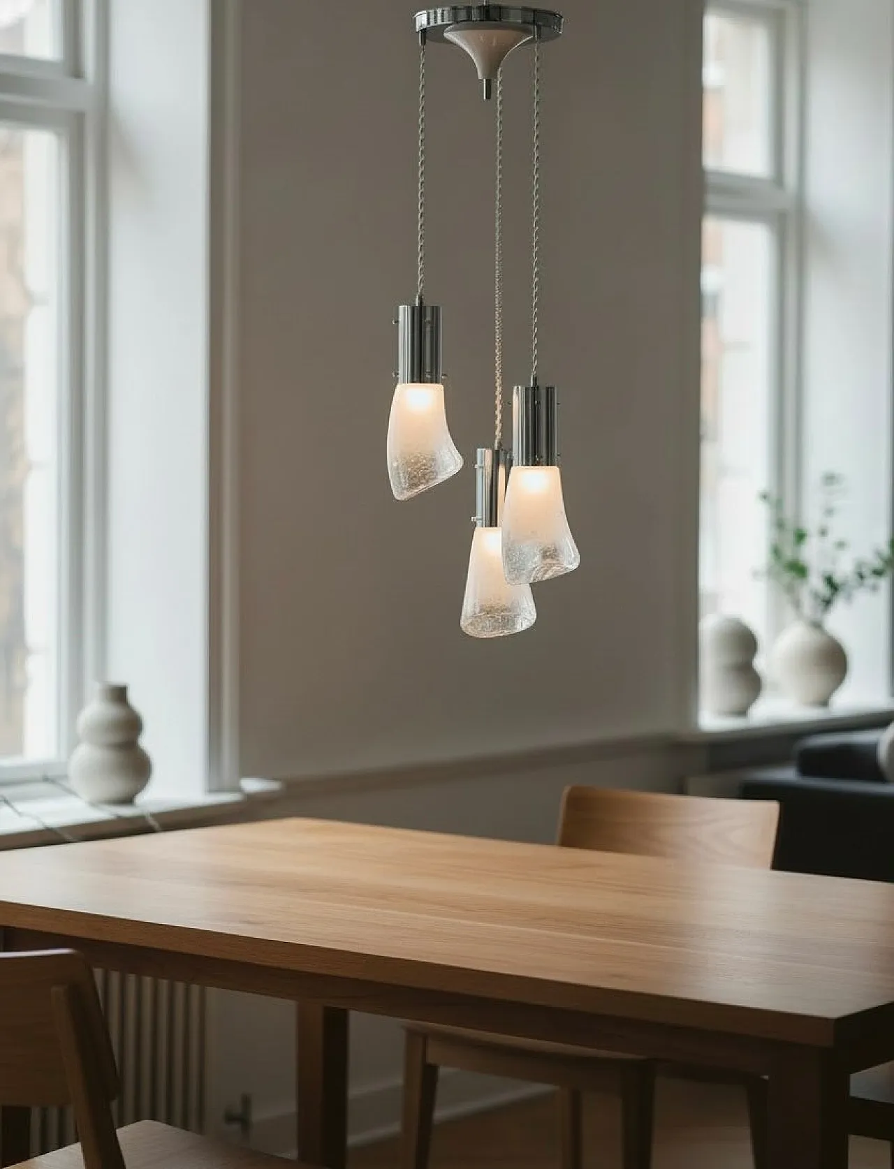 Mid-Century Modern Murano Glass Pendant Lamp, 1970s 1