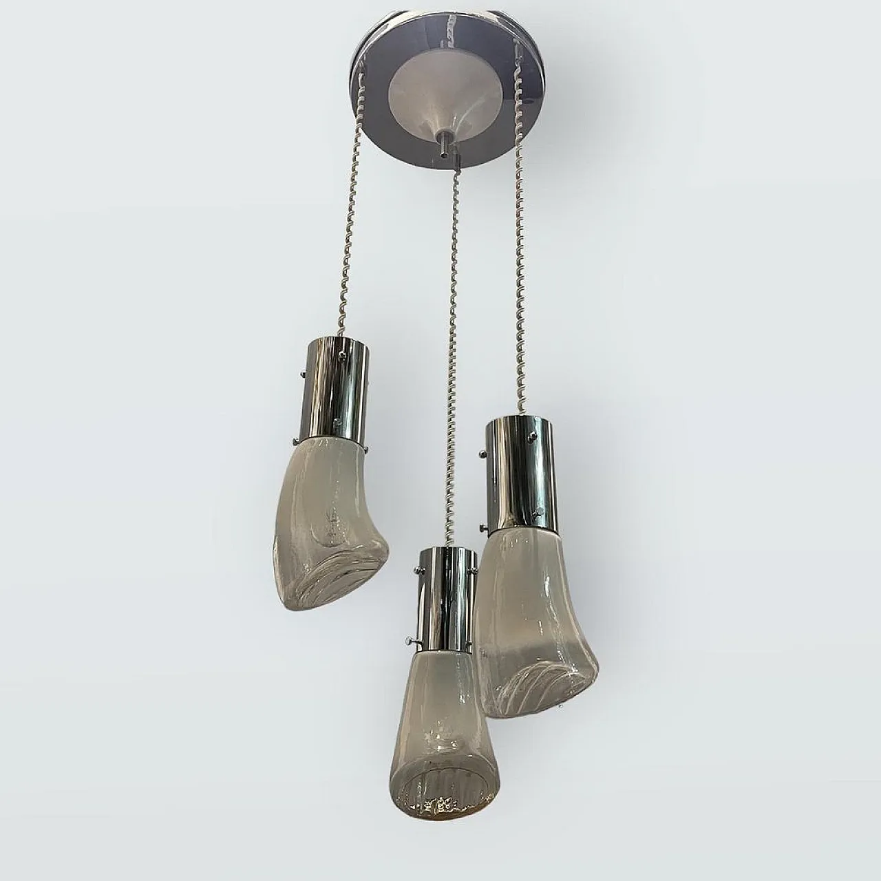Mid-Century Modern Murano Glass Pendant Lamp, 1970s 2