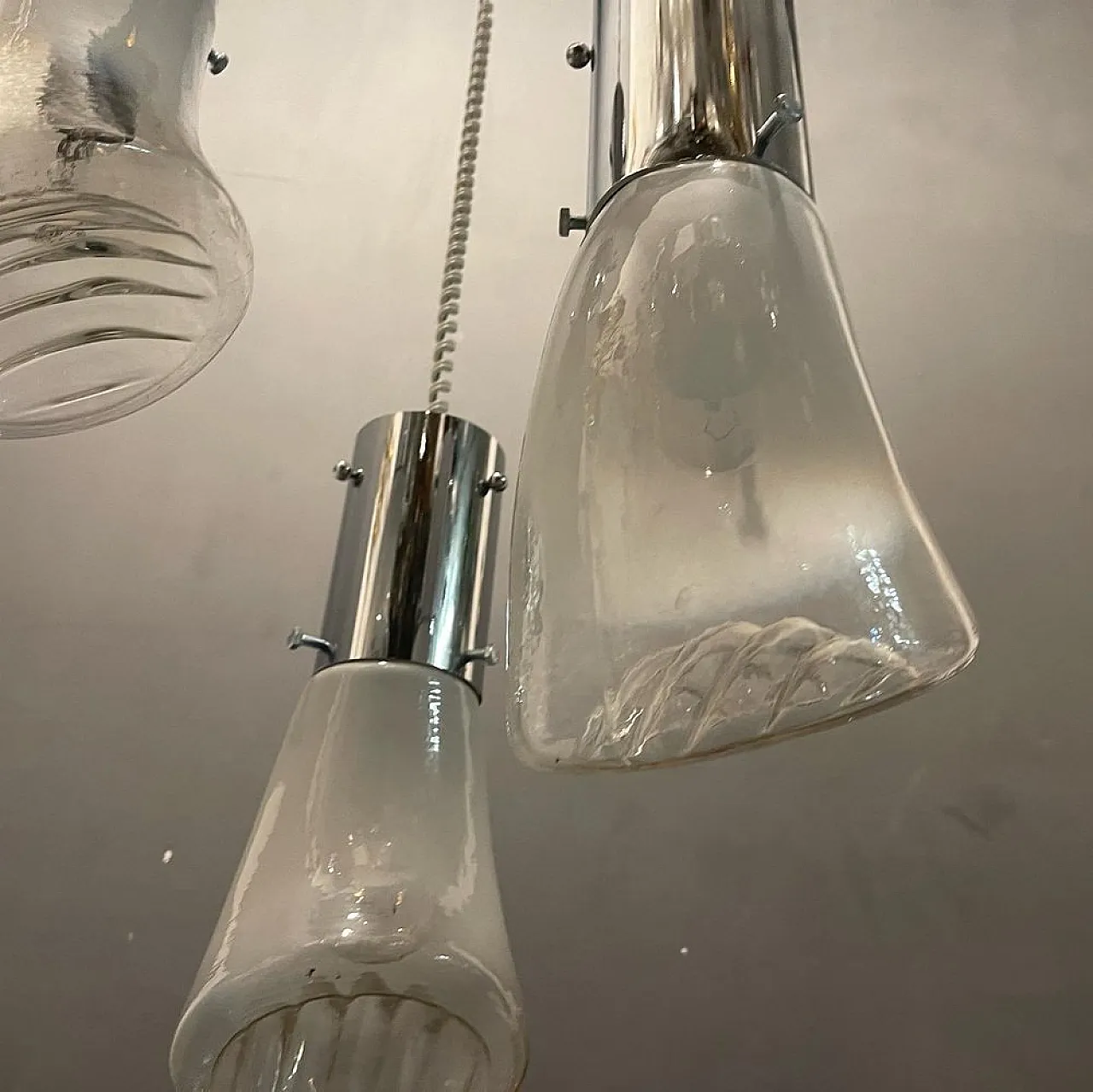 Mid-Century Modern Murano Glass Pendant Lamp, 1970s 5