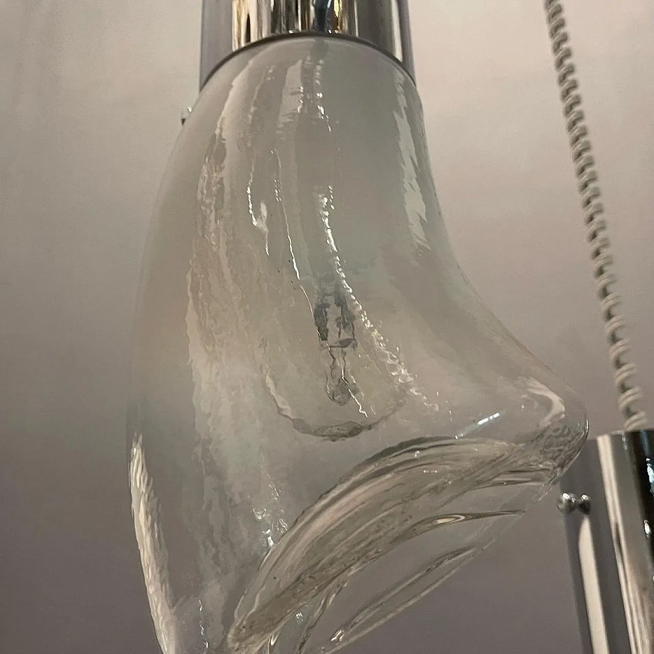 Mid-Century Modern Murano Glass Pendant Lamp, 1970s 6