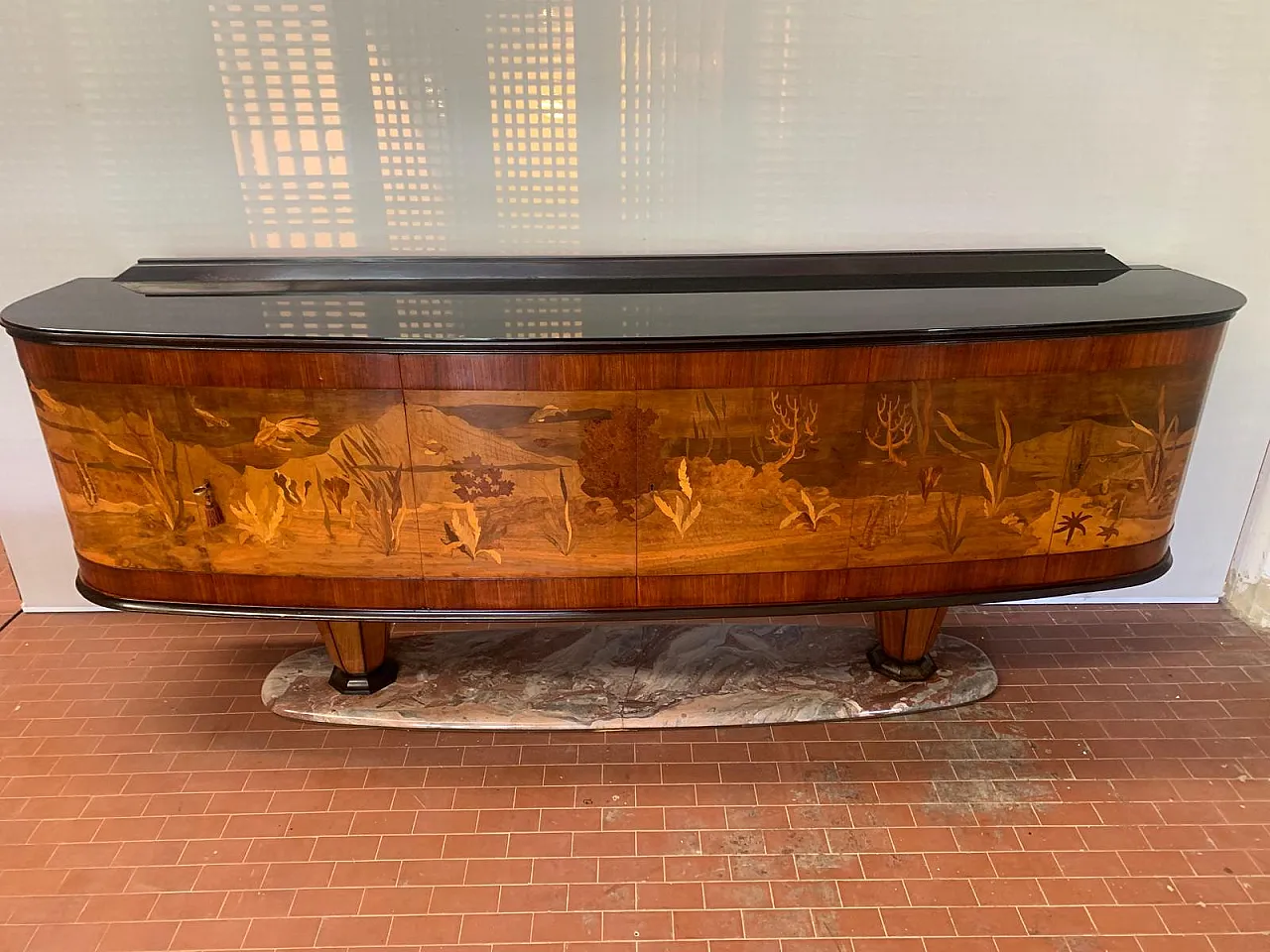 Large Living Room Container by Piero Del Grande for Vittorio Dassi, 19 3