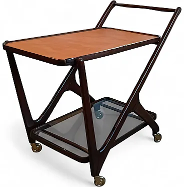 Ico Parisi style service trolley,  1960s