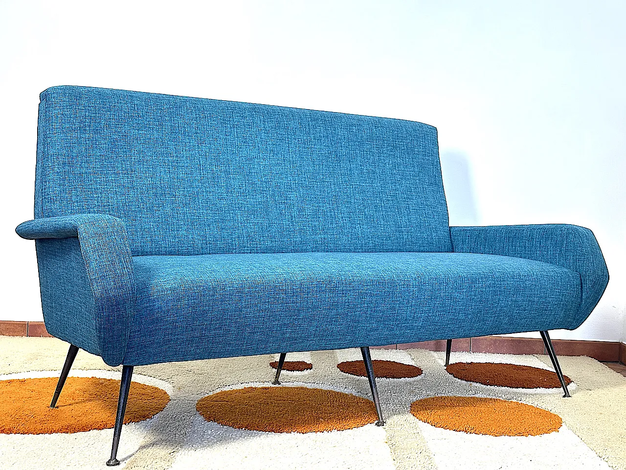 3-seater sofa by Gigi Radice for Minotti, 1950s 3