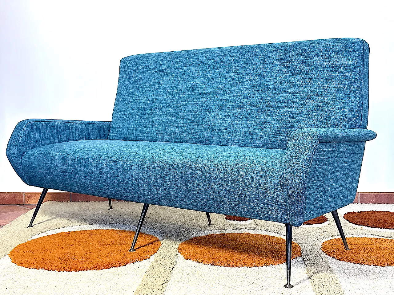 3-seater sofa by Gigi Radice for Minotti, 1950s 5