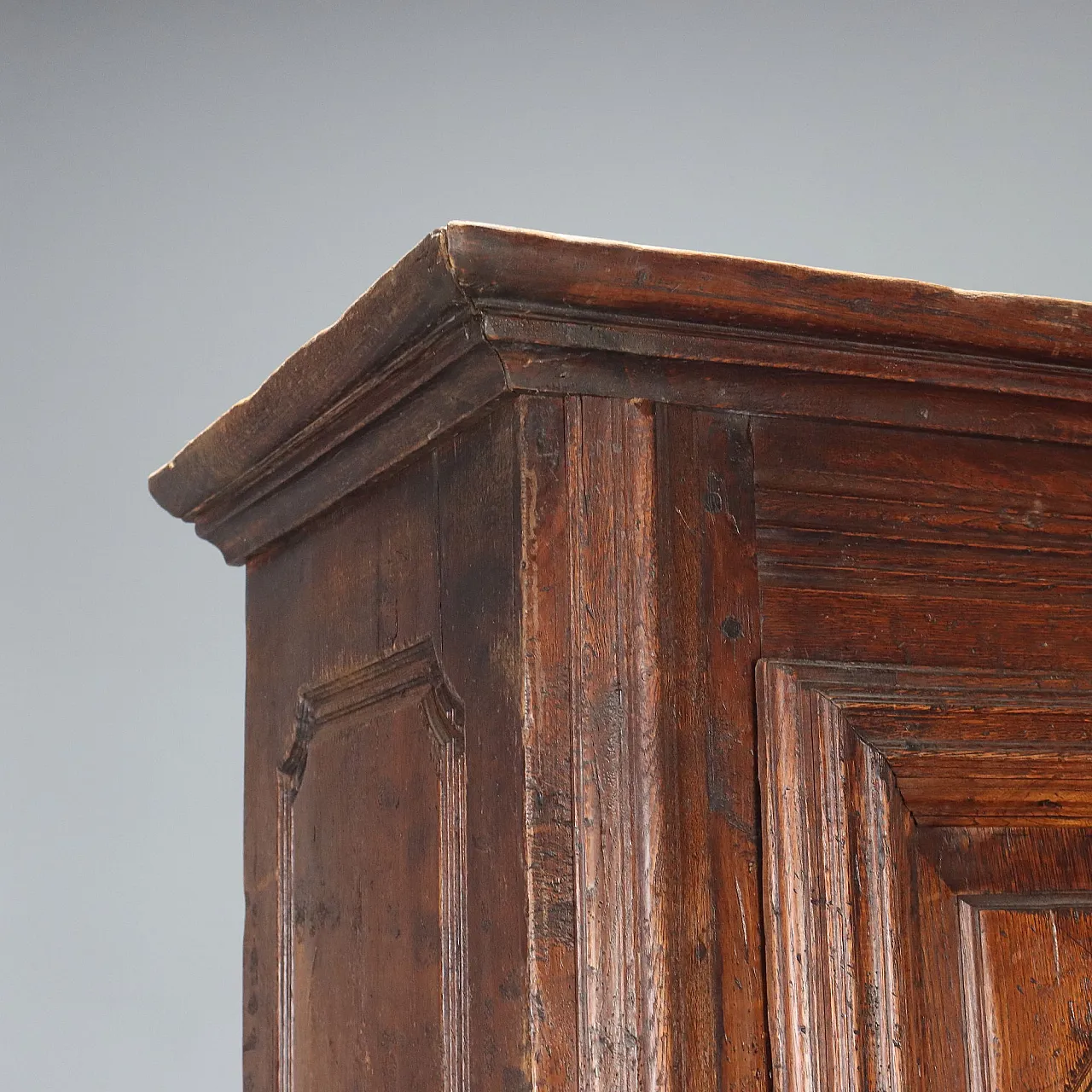Credenza in stile Barocco in rovere con cassaforte, '800 6