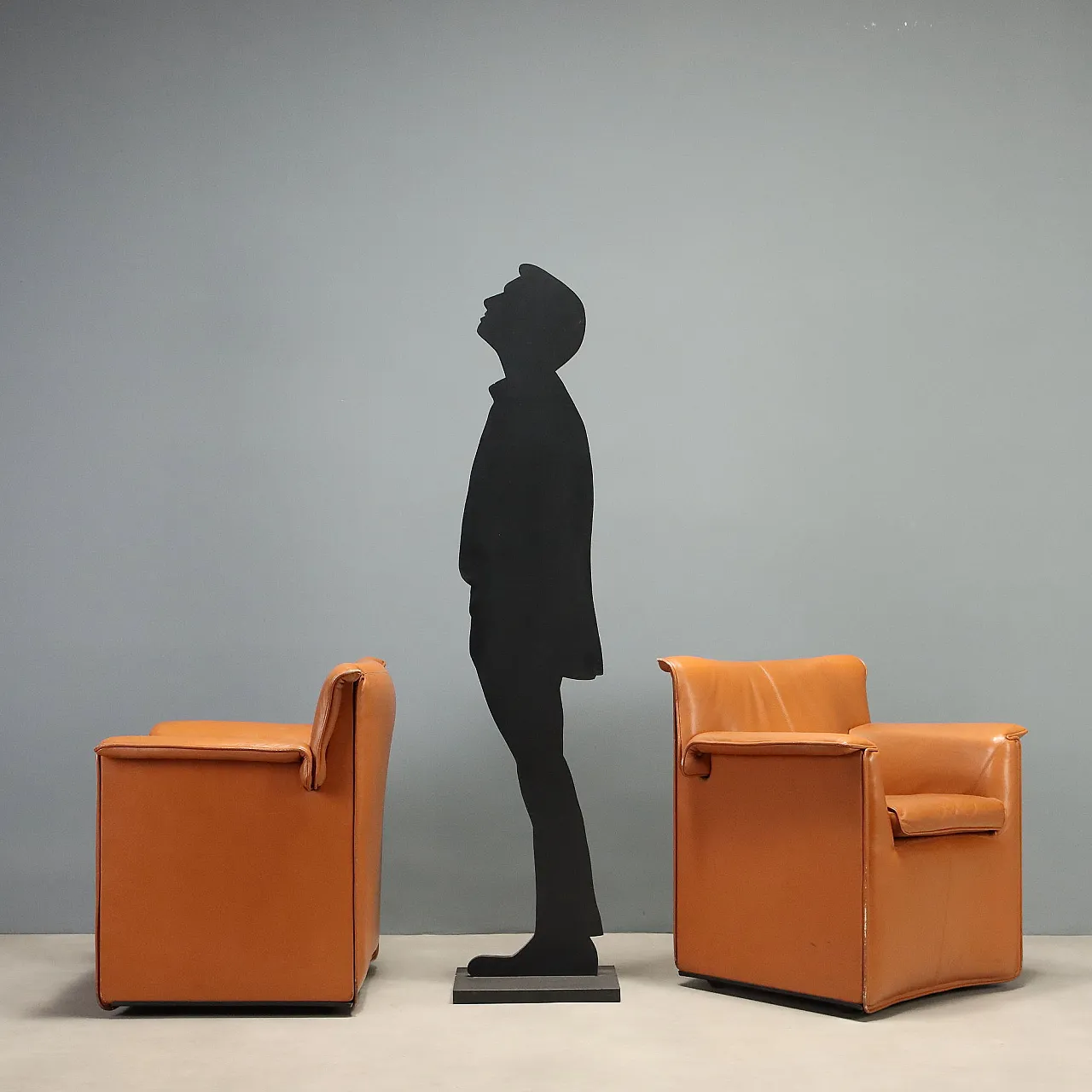 6 Laurianetta armchairs by Afra and Tobia Scarpa for B&B Italia, 1980s 3