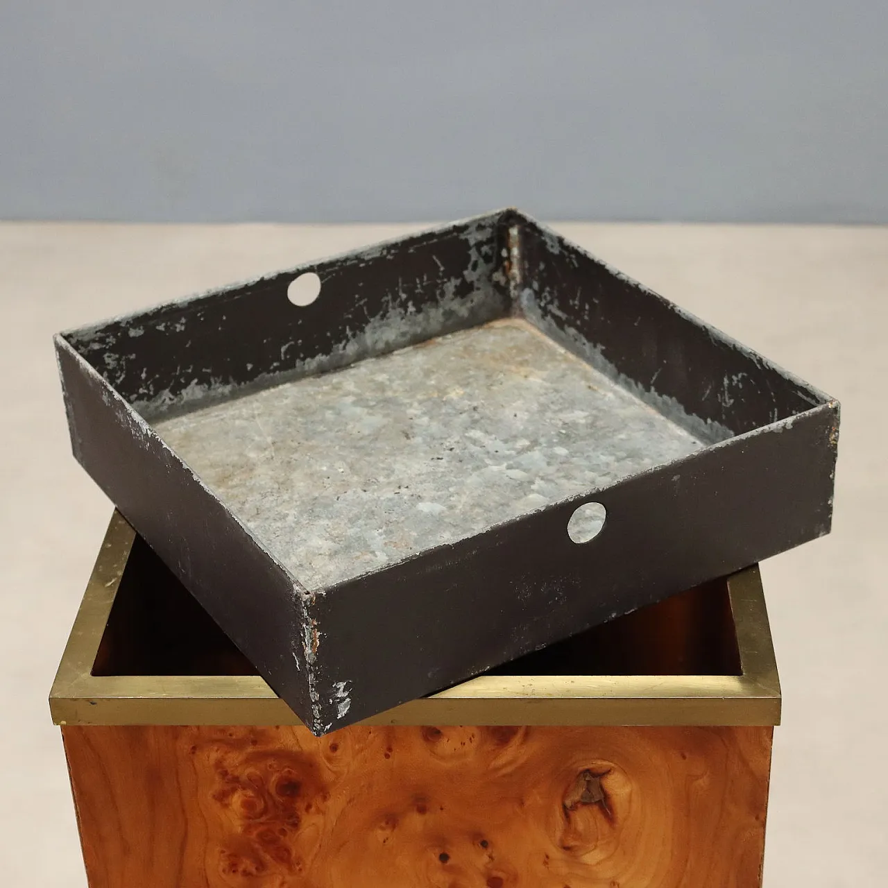 Briar umbrella stand, 1980s 7