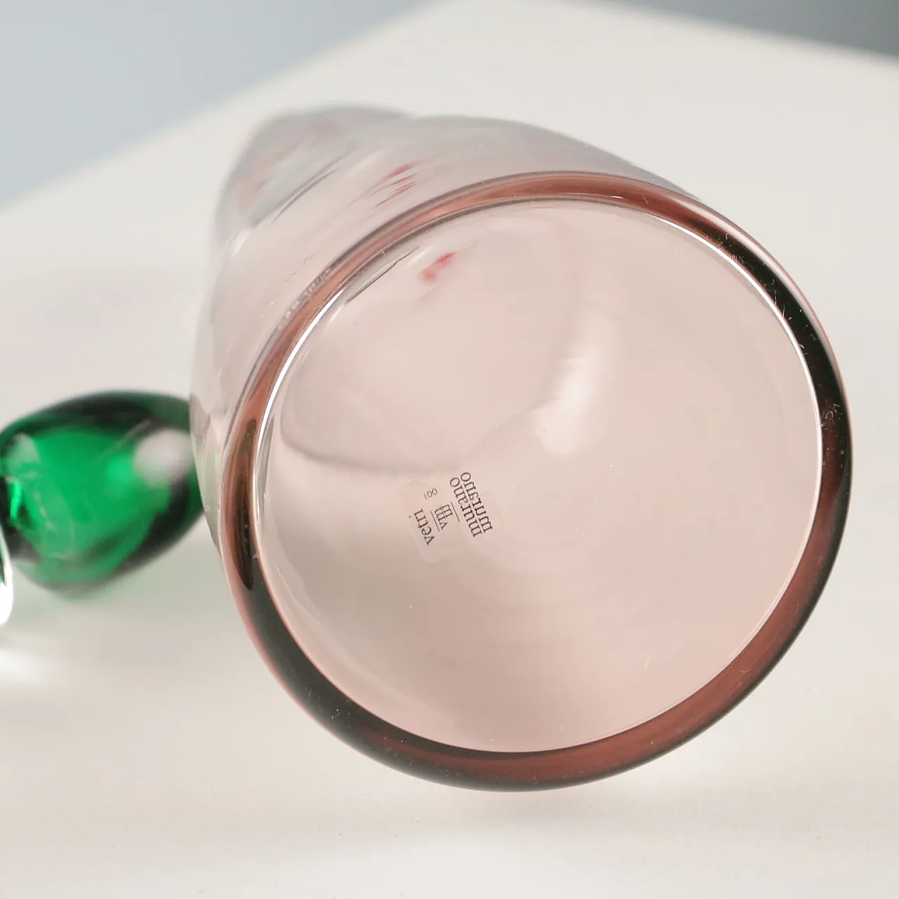 Carlo Moretti bottle Murano manufacture, 20th century 5
