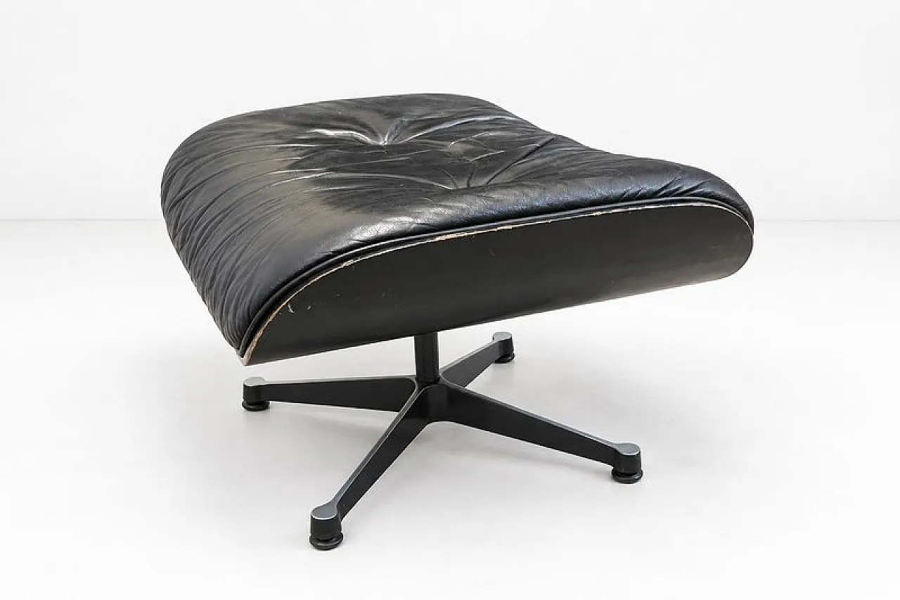 Lounge chair with ottoman by Charles Eames for Vitra, 20th century 8