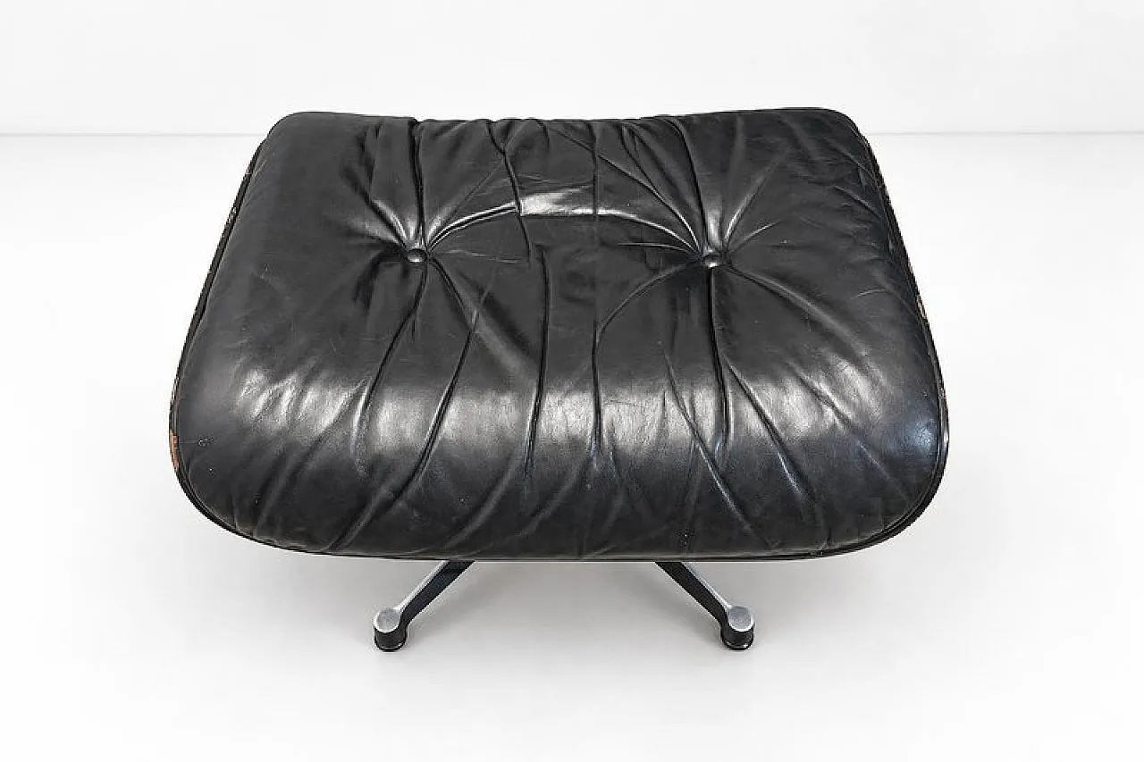 Lounge chair with ottoman by Charles Eames for Vitra, 20th century 9