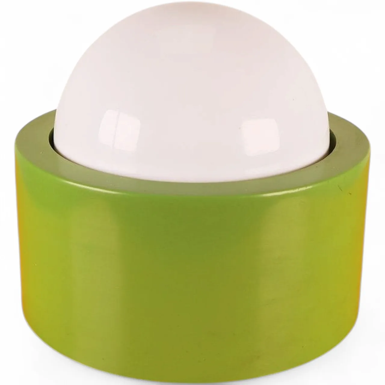 Green geometric Table Lamp, 1990s 7