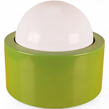 Green geometric Table Lamp, 1990s