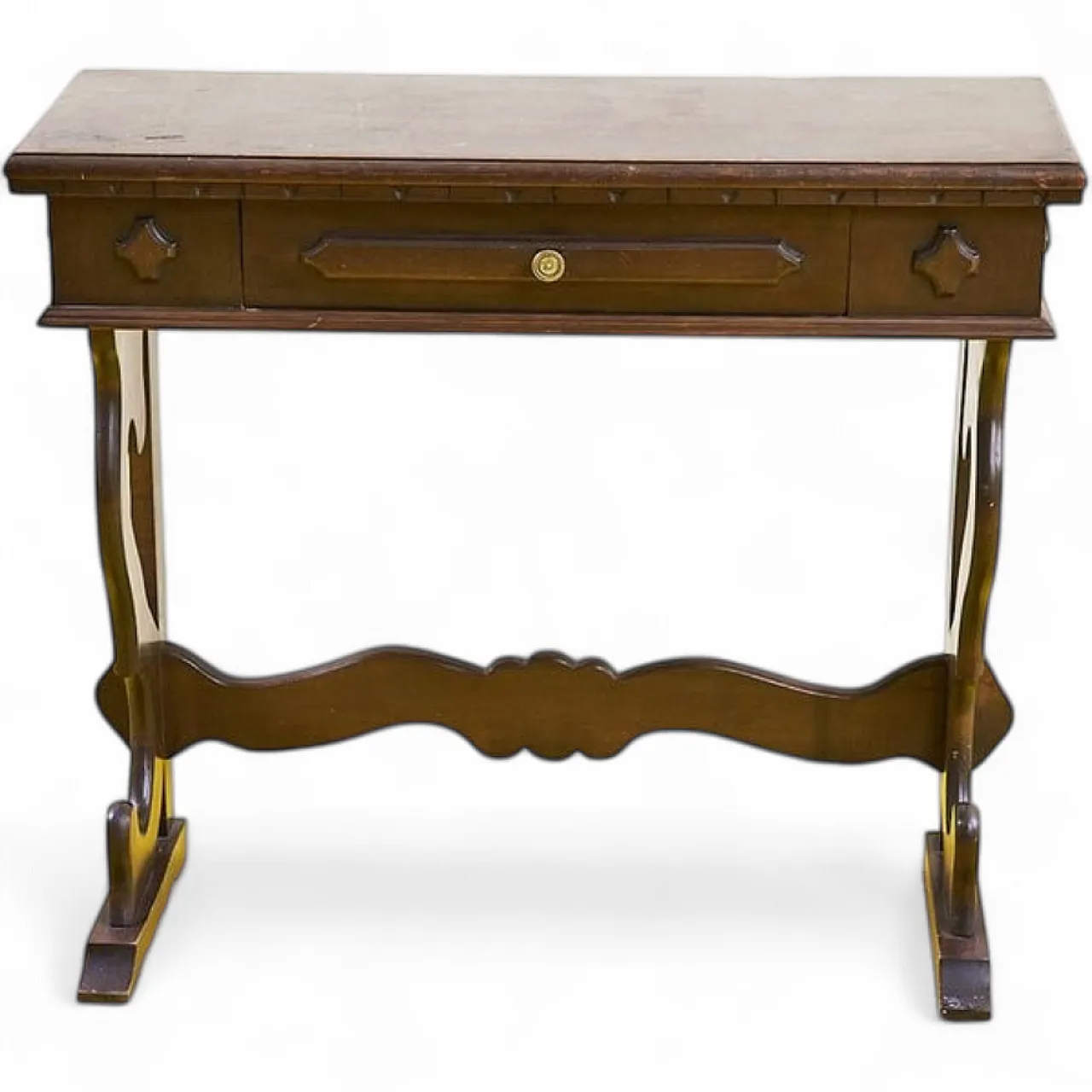 Consolle in legno, anni '70 9