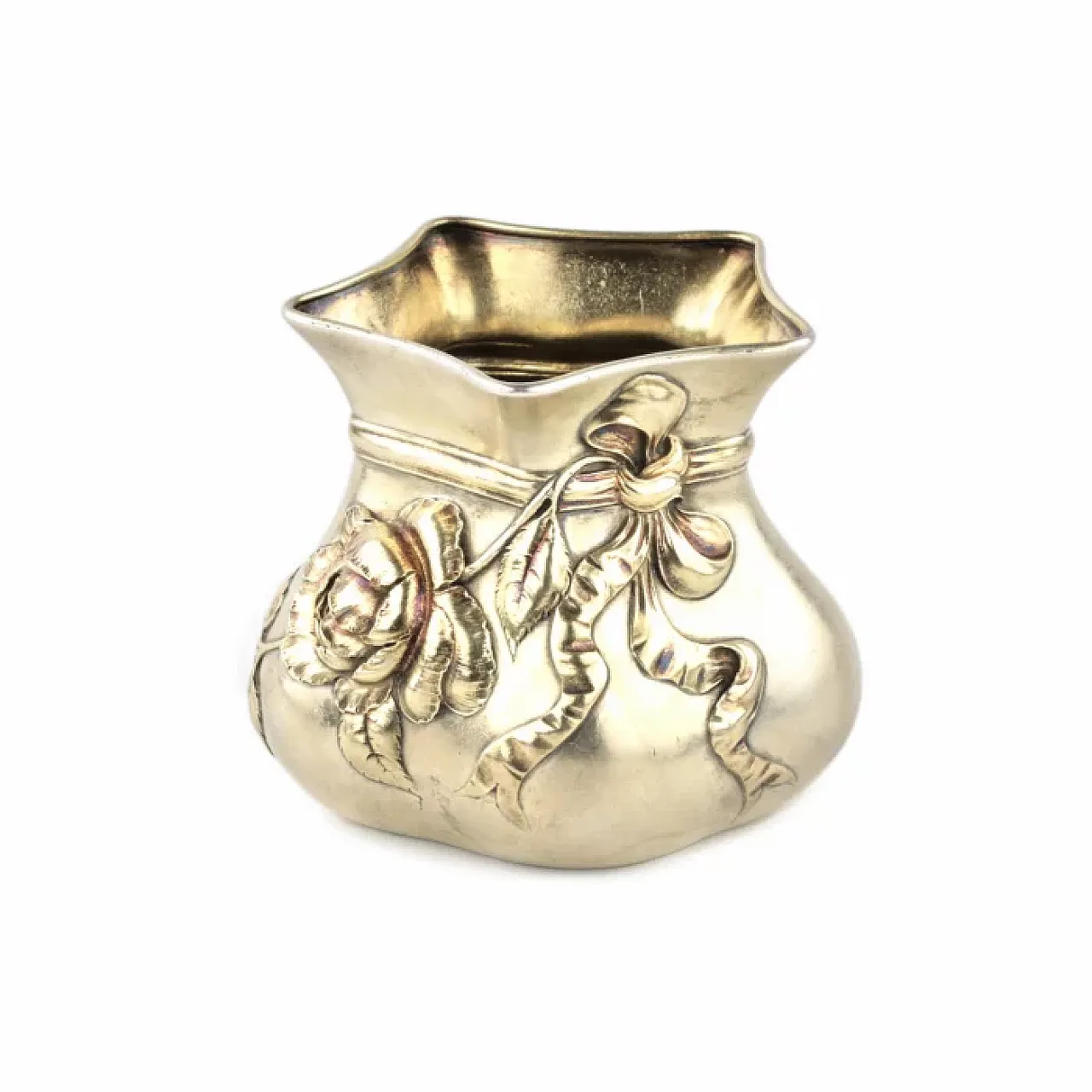 Silver vase-casket, 19th century 1