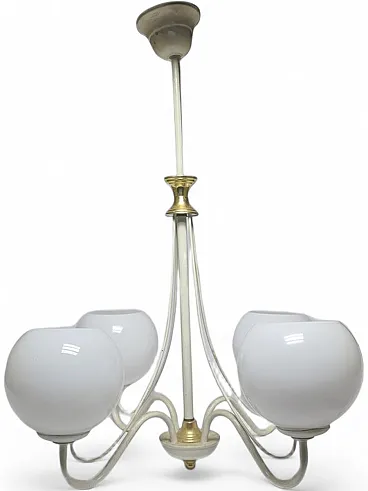 Lampadario Art Nouveau, Polonia, anni '70