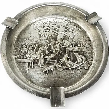 Posacenere in stile Art Nouveau, Belgio, anni '50