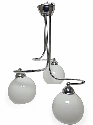 Lampadario in stile Art Déco, Polonia, anni '70