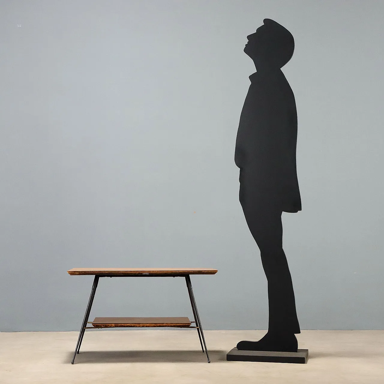 Tavolino con piani in formica, anni '60 3