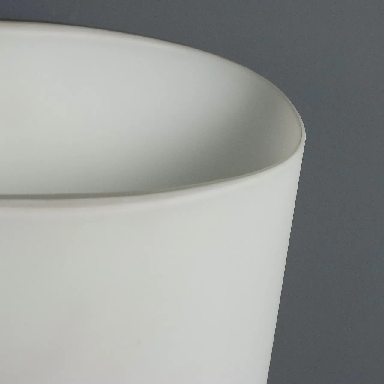 Opal glass wall lamp, 1980s 6
