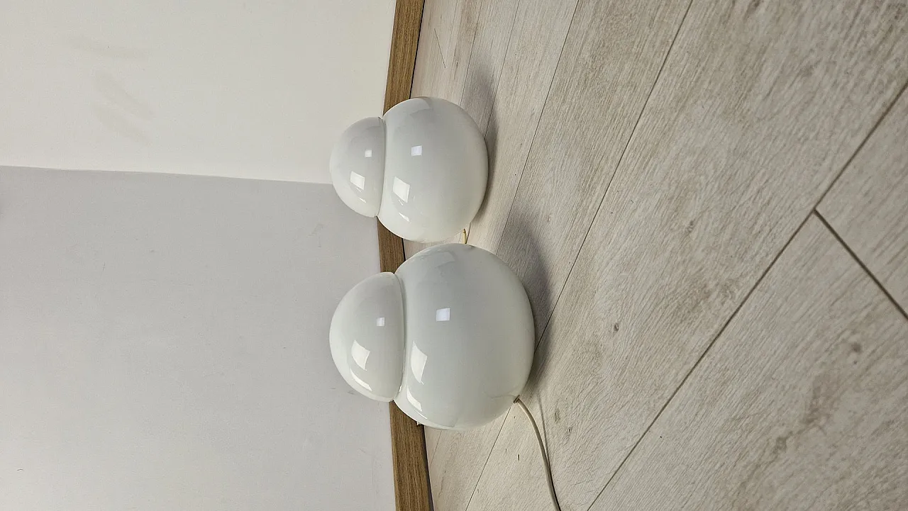 Coppia di lampade Daruma di Sergio Asti per Fontana Arte, anni '70 11