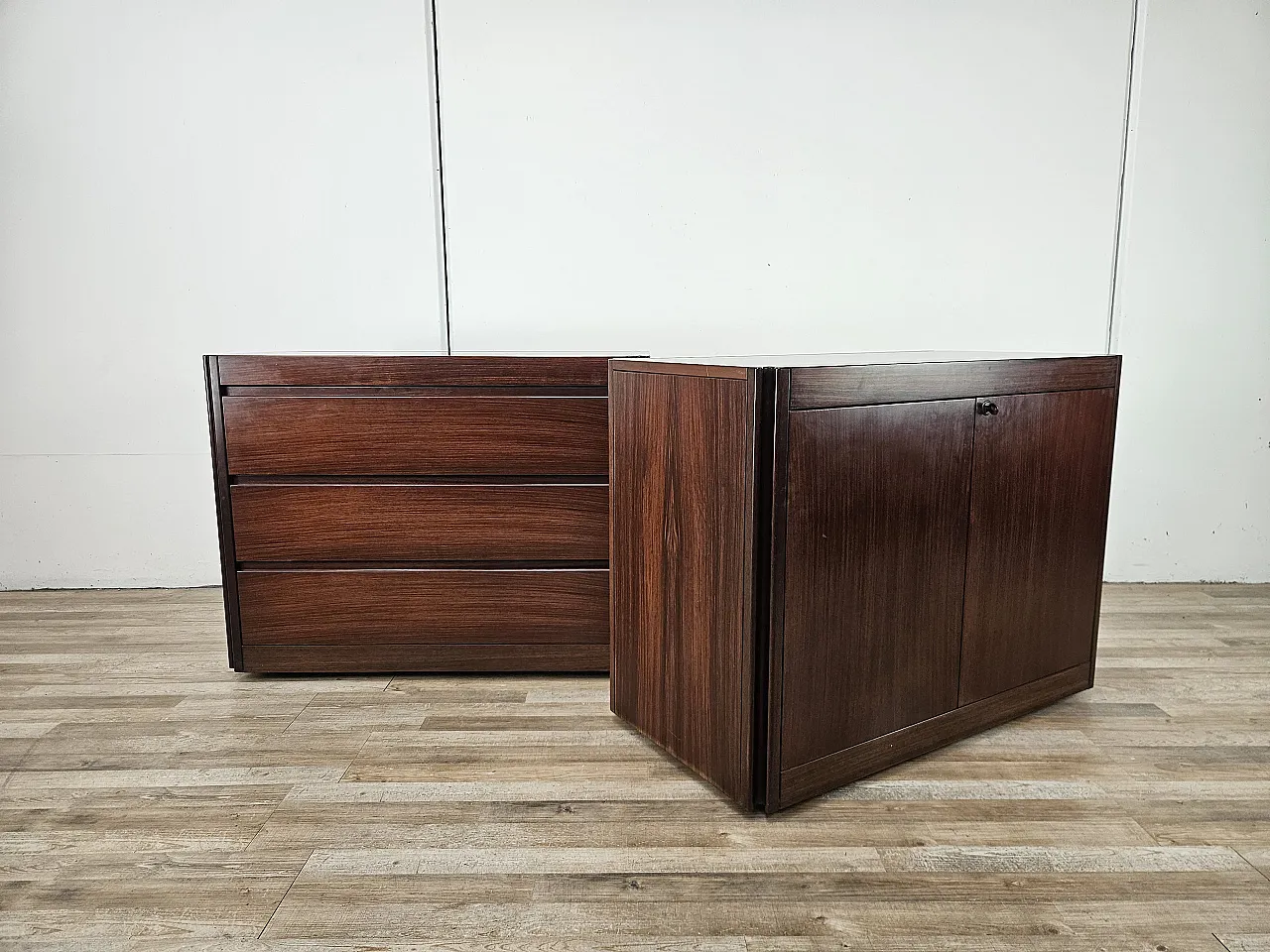 Mobili modulari 4D di Angelo Mangiarotti per Molteni, 1970 4
