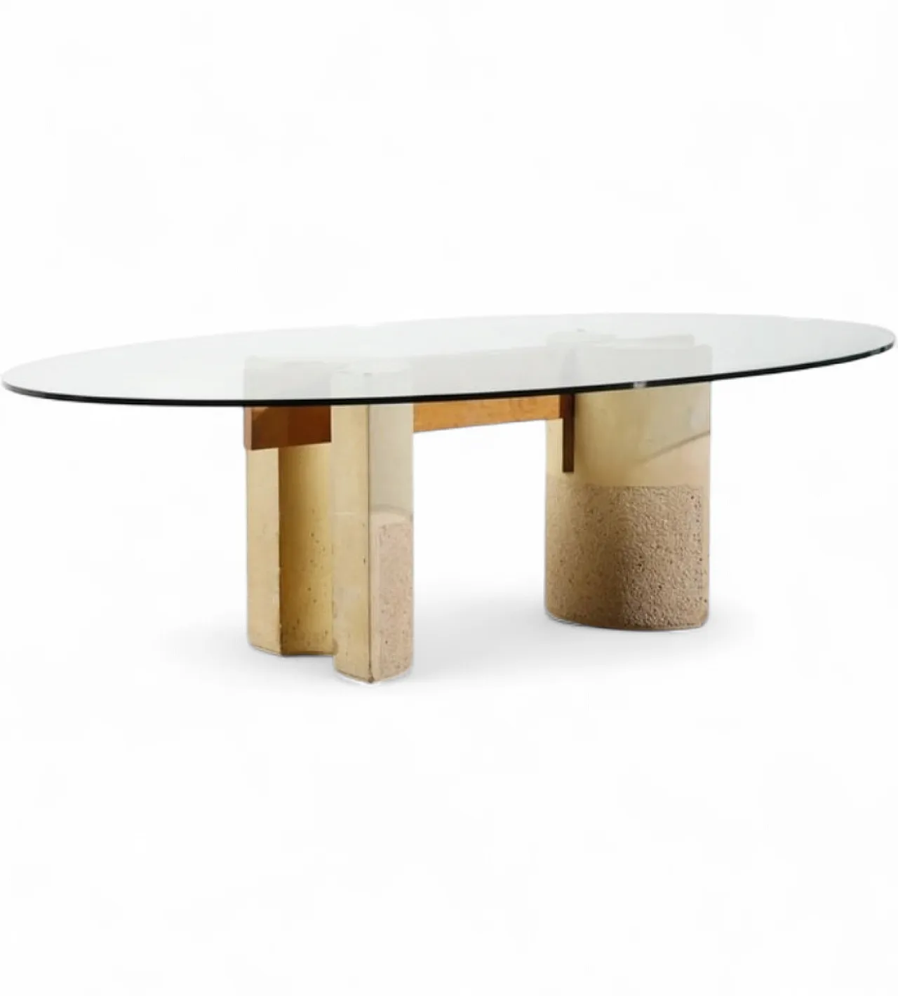 Dining table by Giovanni Offredi for Saporiti, 1970s 7